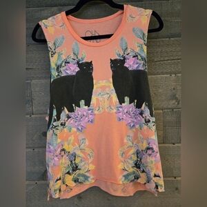 Chaser | Black Panther Muscle Tee Graphic Tank XS